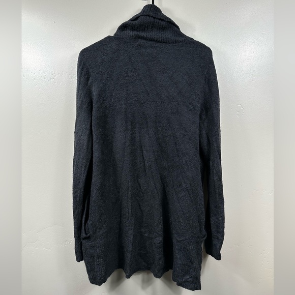 CozyChic Lite Circle Cardi Size Large - Black Cardigan Sweater - Picture 4 of 6